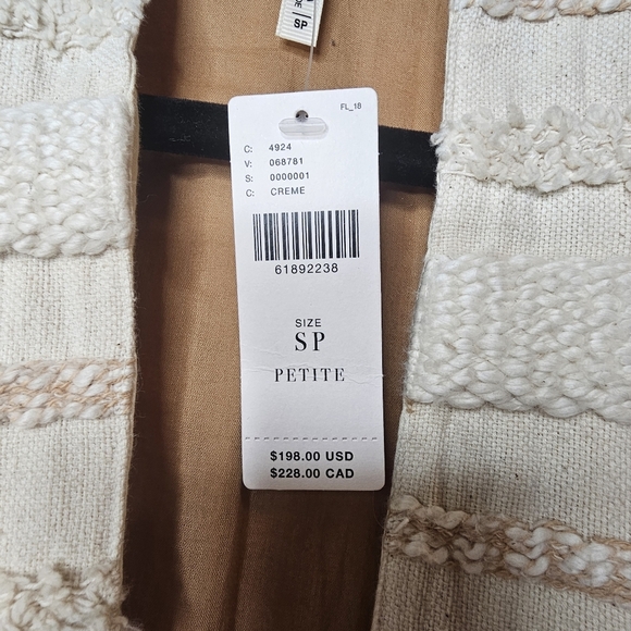 Anthropologie Ollari Renee Kimono Duster Sweater Cardigan Robe Small NEW Boho - Picture 9 of 14